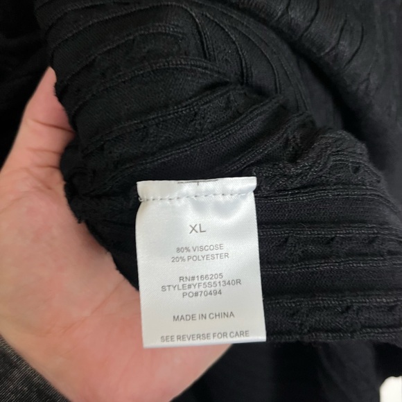 Lucky Brand Black Sweater Dress - Picture 5 of 6